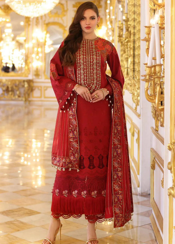 Tabeer by Charizma Embroidered Lawn Suit Unstitched 3 Piece CR25T CT5-02 - Summer Collection