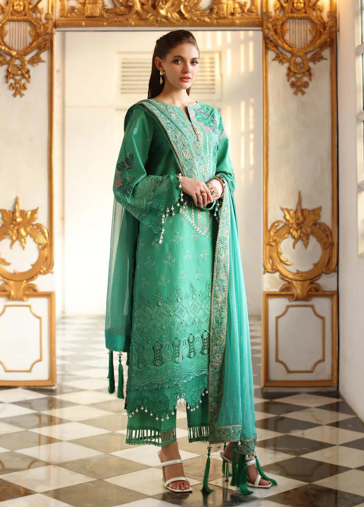 Tabeer by Charizma Embroidered Lawn Suit Unstitched 3 Piece CR25T CT5-03 - Summer Collection