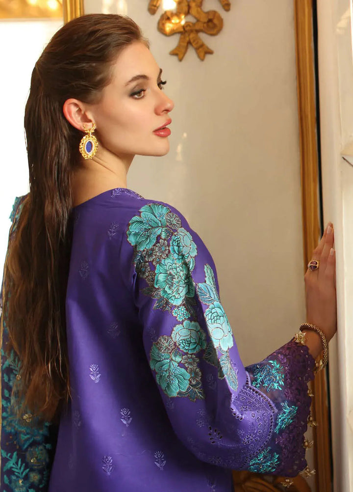 Tabeer by Charizma Embroidered Lawn Suit Unstitched 3 Piece CR25T CT5-06 - Summer Collection