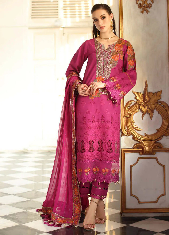 Tabeer by Charizma Embroidered Lawn Suit Unstitched 3 Piece CR25T CT5-07 - Summer Collection