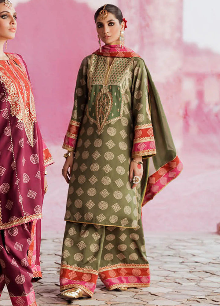 Tabeer by Charizma Embroidered Silk Suits Unstitched 3 Piece CRZ24T CTW4-01 - Formal Collection