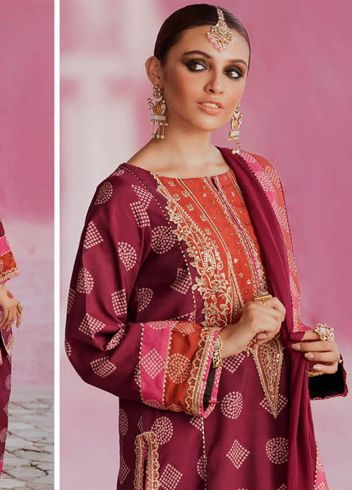 Tabeer by Charizma Embroidered Silk Suits Unstitched 3 Piece CRZ24T CTW4-02 - Formal Collection