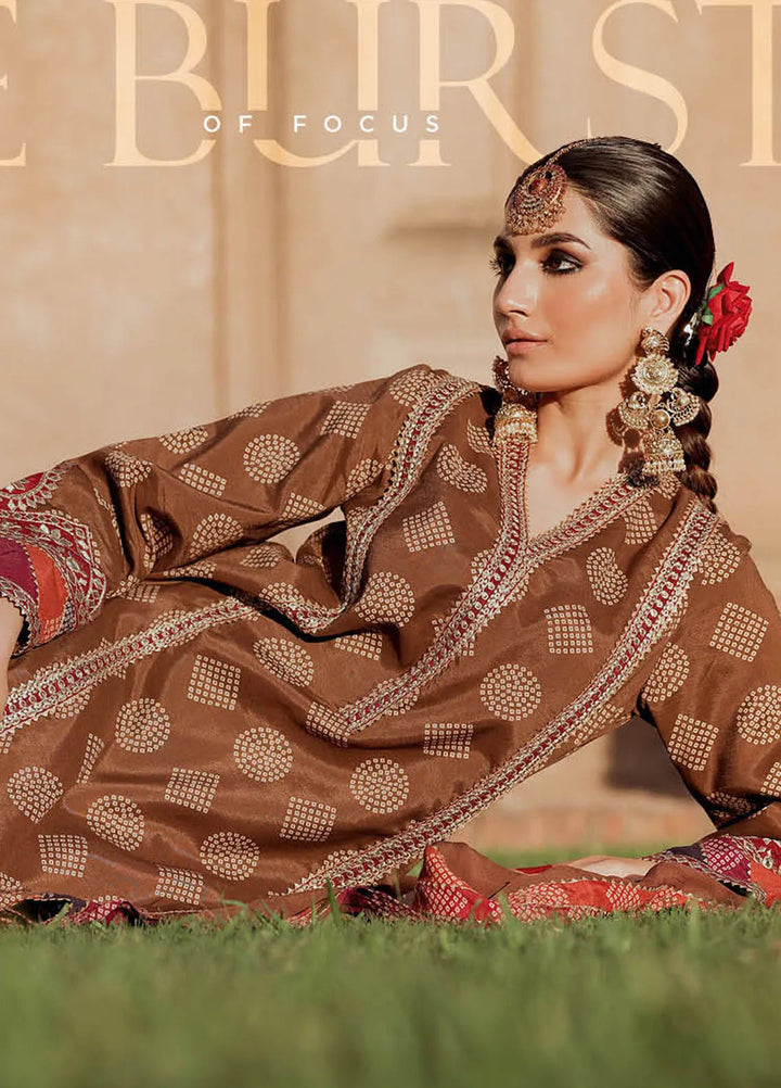 Tabeer by Charizma Embroidered Silk Suits Unstitched 3 Piece CRZ24T CTW4-04 - Formal Collection