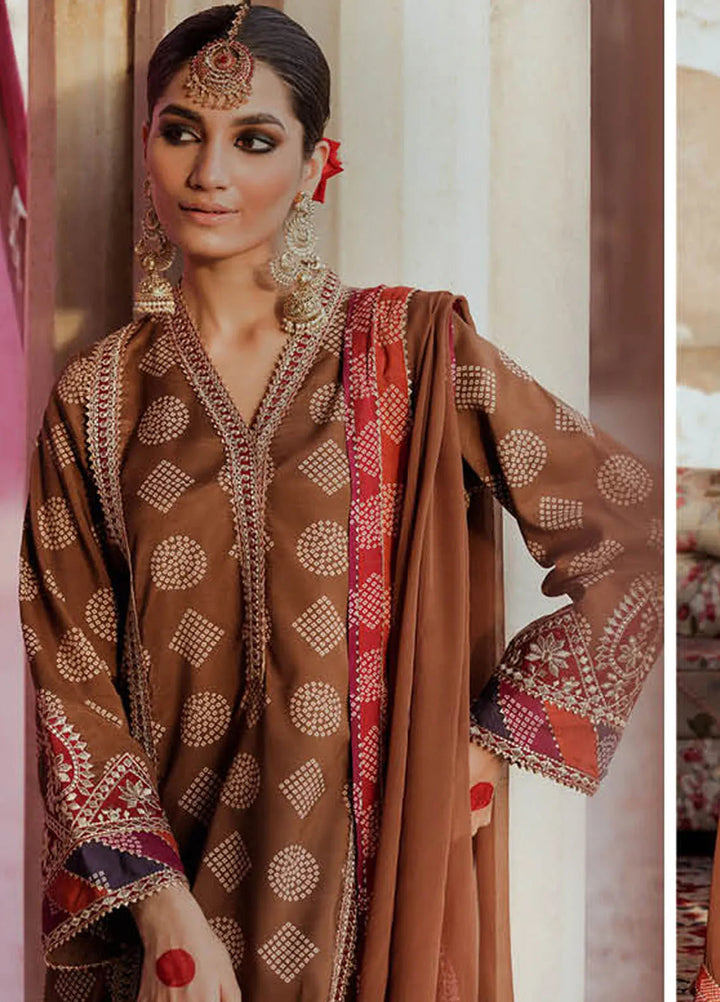 Tabeer by Charizma Embroidered Silk Suits Unstitched 3 Piece CRZ24T CTW4-04 - Formal Collection