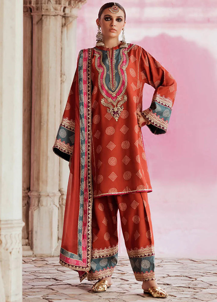 Tabeer by Charizma Embroidered Silk Suits Unstitched 3 Piece CRZ24T CTW4-05 - Formal Collection