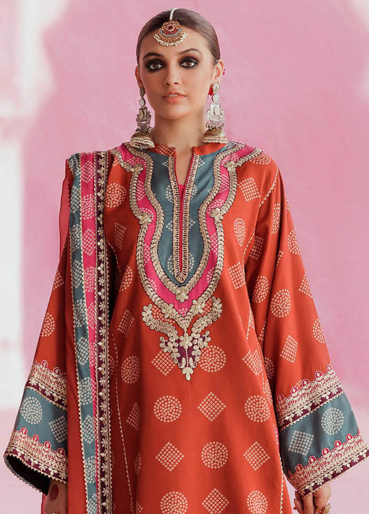 Tabeer by Charizma Embroidered Silk Suits Unstitched 3 Piece CRZ24T CTW4-05 - Formal Collection