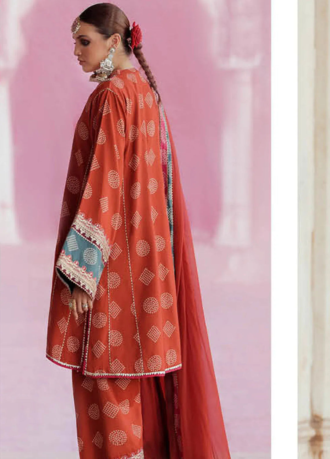 Tabeer by Charizma Embroidered Silk Suits Unstitched 3 Piece CRZ24T CTW4-05 - Formal Collection