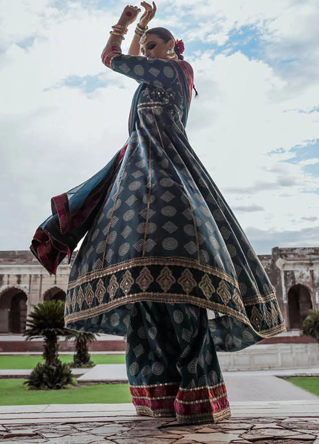 Tabeer by Charizma Embroidered Silk Suits Unstitched 3 Piece CRZ24T CTW4-06 - Formal Collection