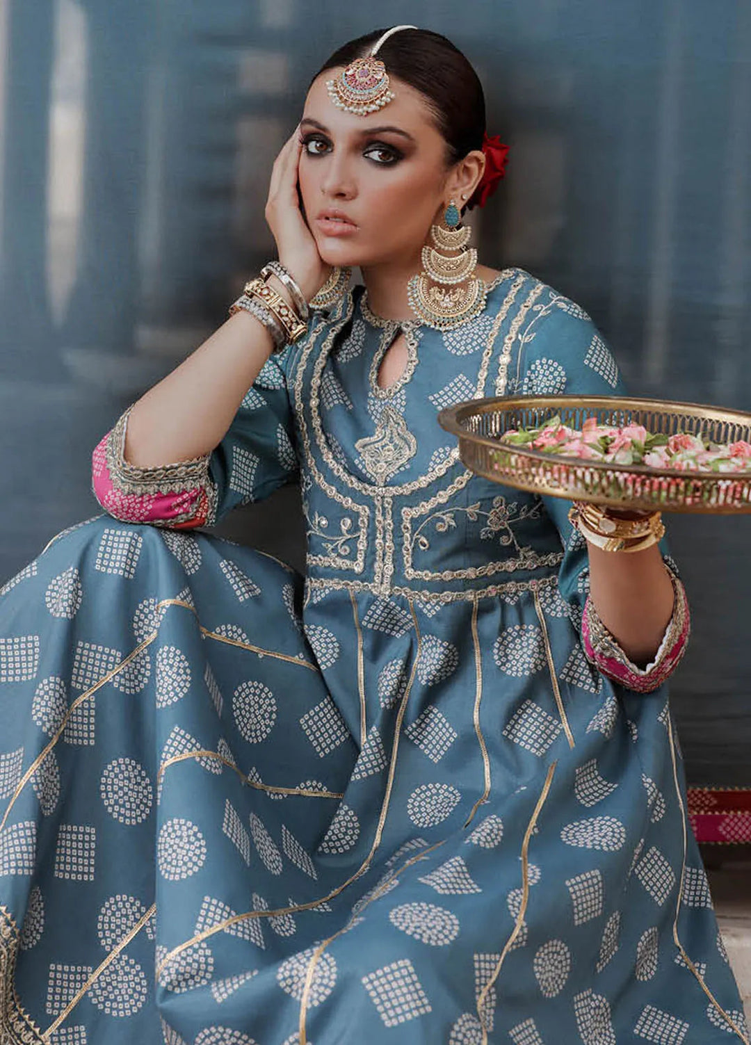 Tabeer by Charizma Embroidered Silk Suits Unstitched 3 Piece CRZ24T CTW4-06 - Formal Collection