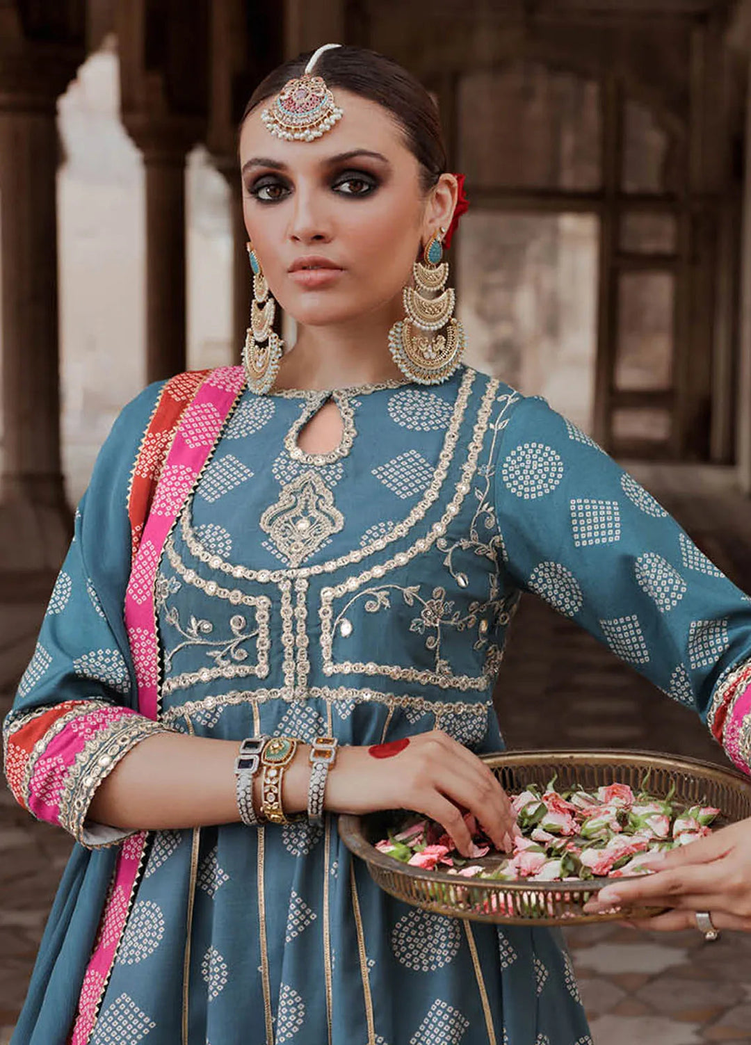 Tabeer by Charizma Embroidered Silk Suits Unstitched 3 Piece CRZ24T CTW4-06 - Formal Collection