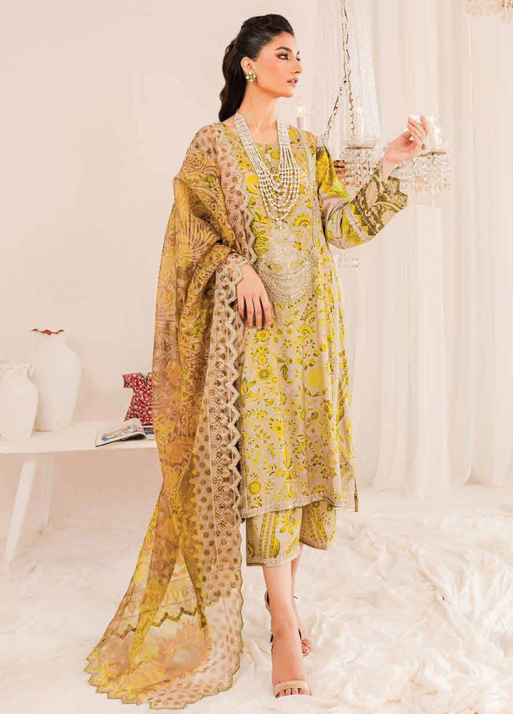 Tabeer By Charizma Embroidered Silk Suits Unstitched 3 Piece CRZ23TS CTW-03 - Winter Collection