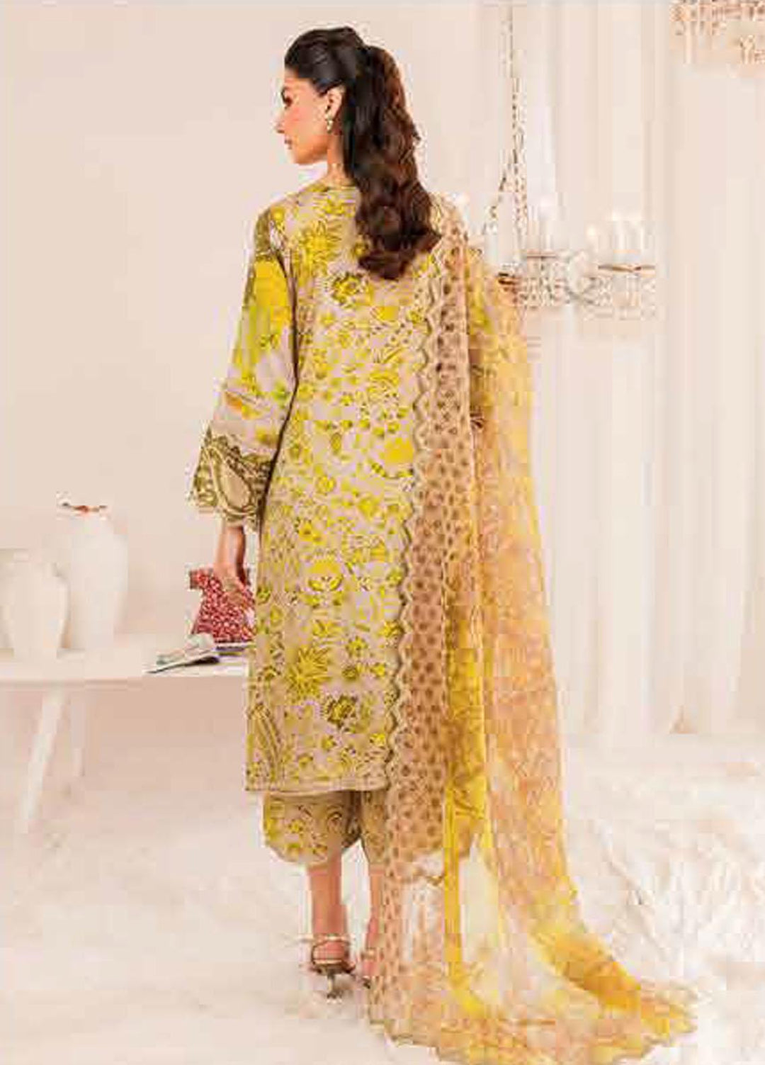 Tabeer By Charizma Embroidered Silk Suits Unstitched 3 Piece CRZ23TS CTW-03 - Winter Collection
