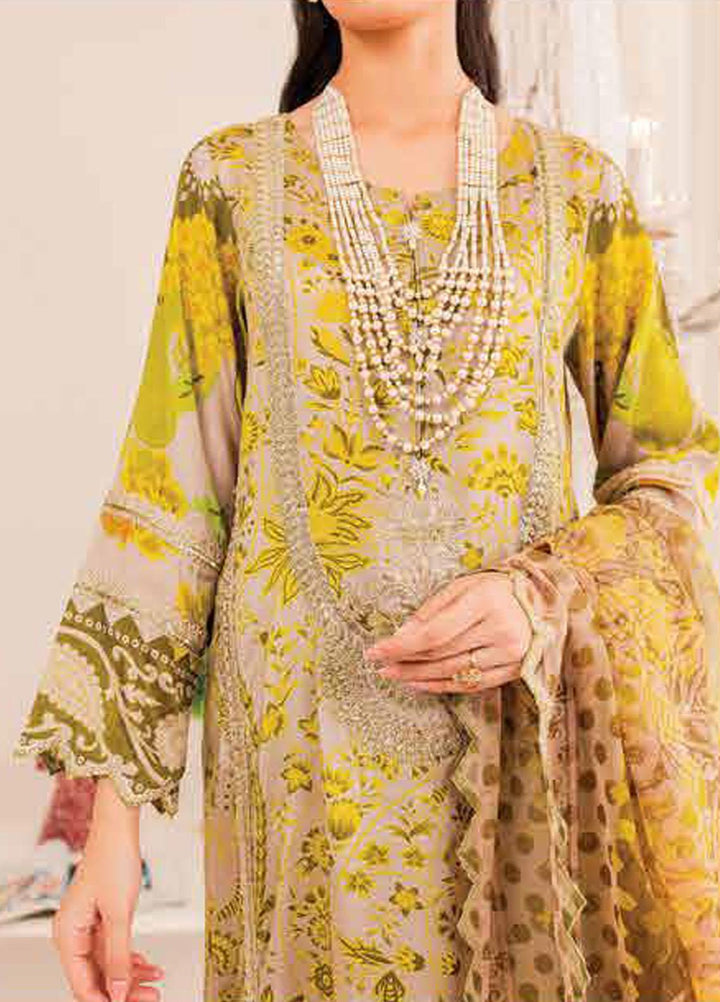 Tabeer By Charizma Embroidered Silk Suits Unstitched 3 Piece CRZ23TS CTW-03 - Winter Collection