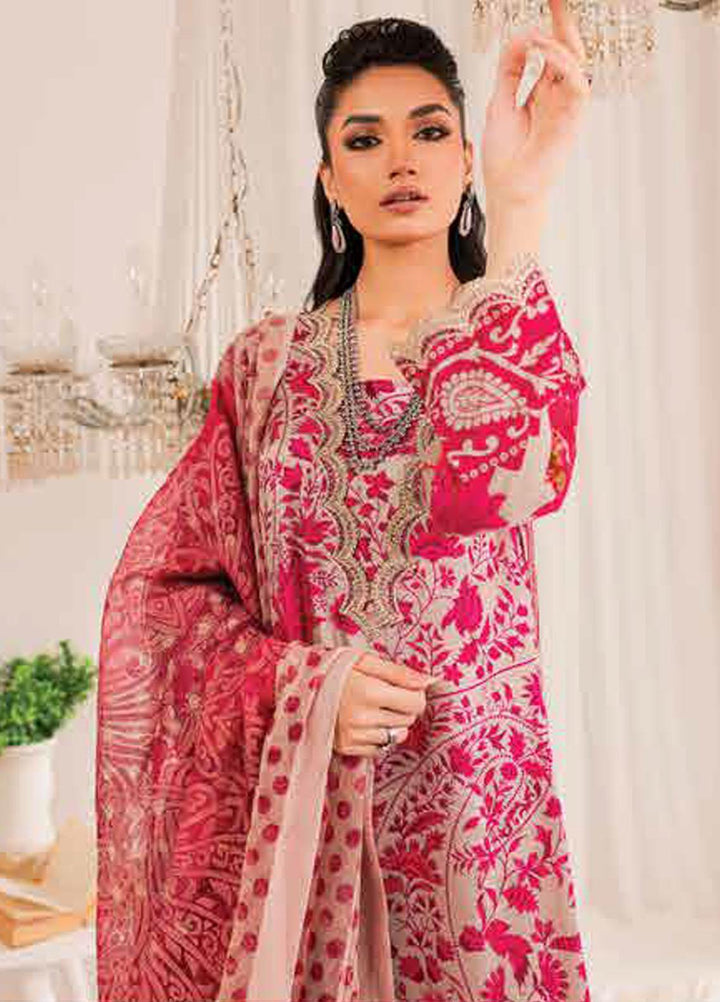 Tabeer By Charizma Embroidered Silk Suits Unstitched 3 Piece CRZ23TS CTW-04 - Winter Collection