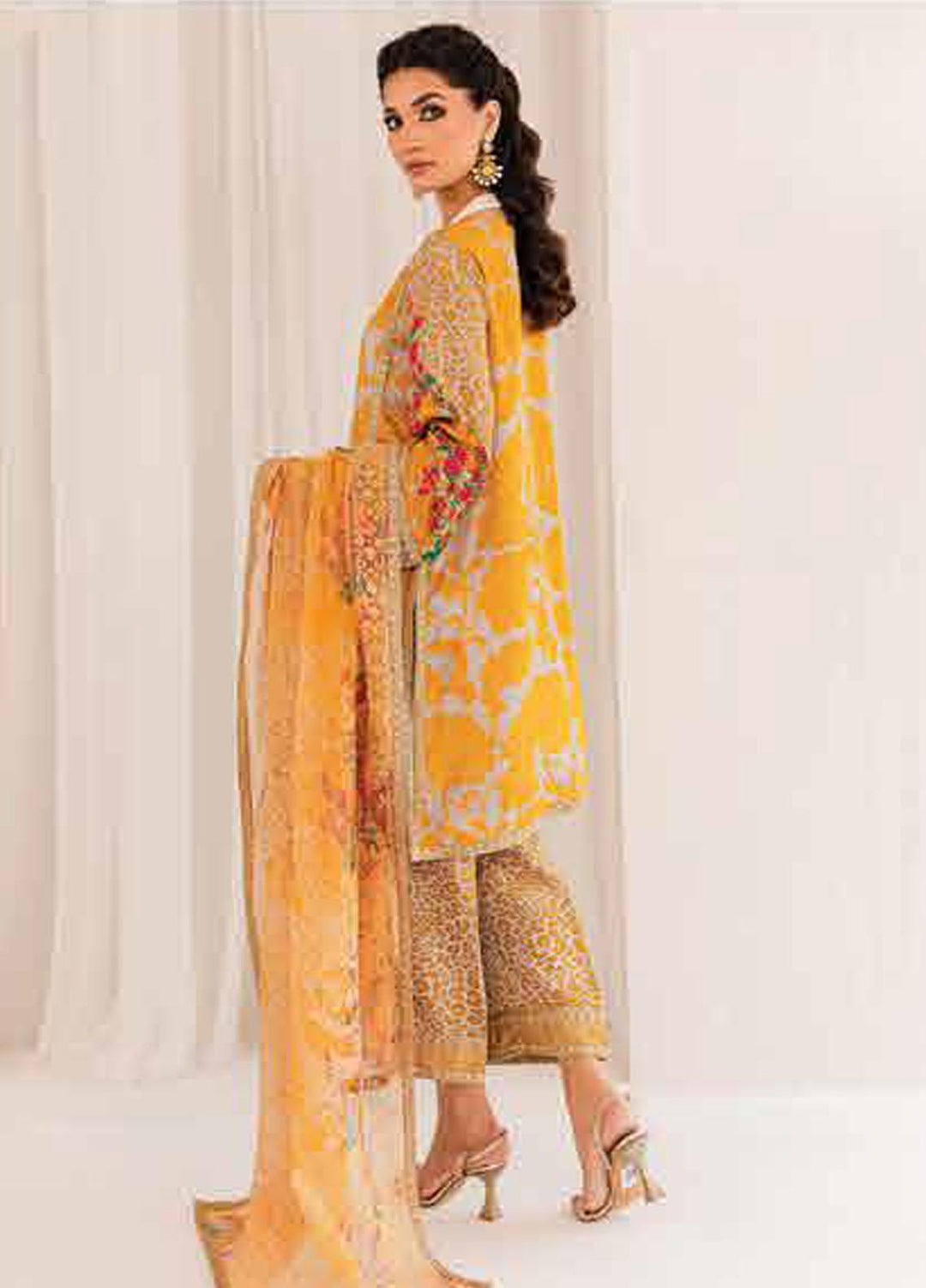 Tabeer By Charizma Embroidered Silk Suits Unstitched 3 Piece CRZ23TS CTW-06 - Winter Collection