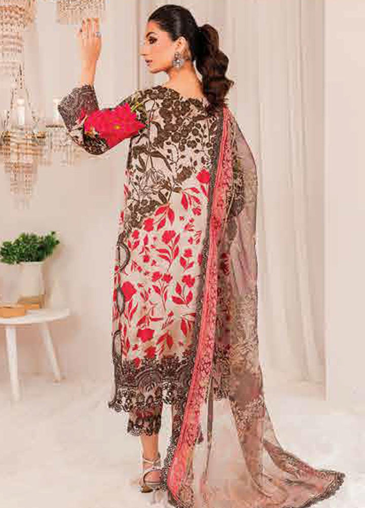 Tabeer By Charizma Embroidered Silk Suits Unstitched 3 Piece CRZ23TS CTW-07 - Winter Collection