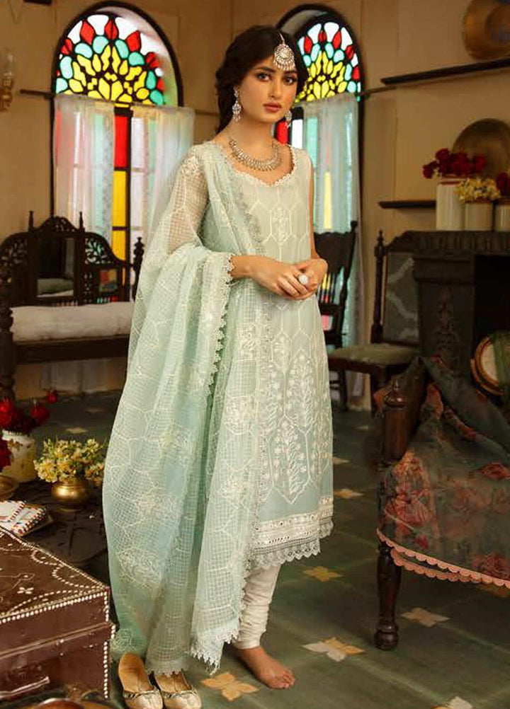 Tabeer by Cross Stitch Embroidered Lawn Suits Unstitched 3 Piece CS21T 06-JASPER SHADOW - Summer Collection