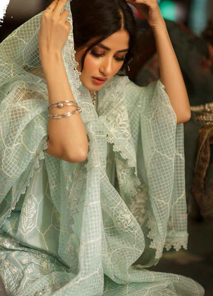 Tabeer by Cross Stitch Embroidered Lawn Suits Unstitched 3 Piece CS21T 06-JASPER SHADOW - Summer Collection