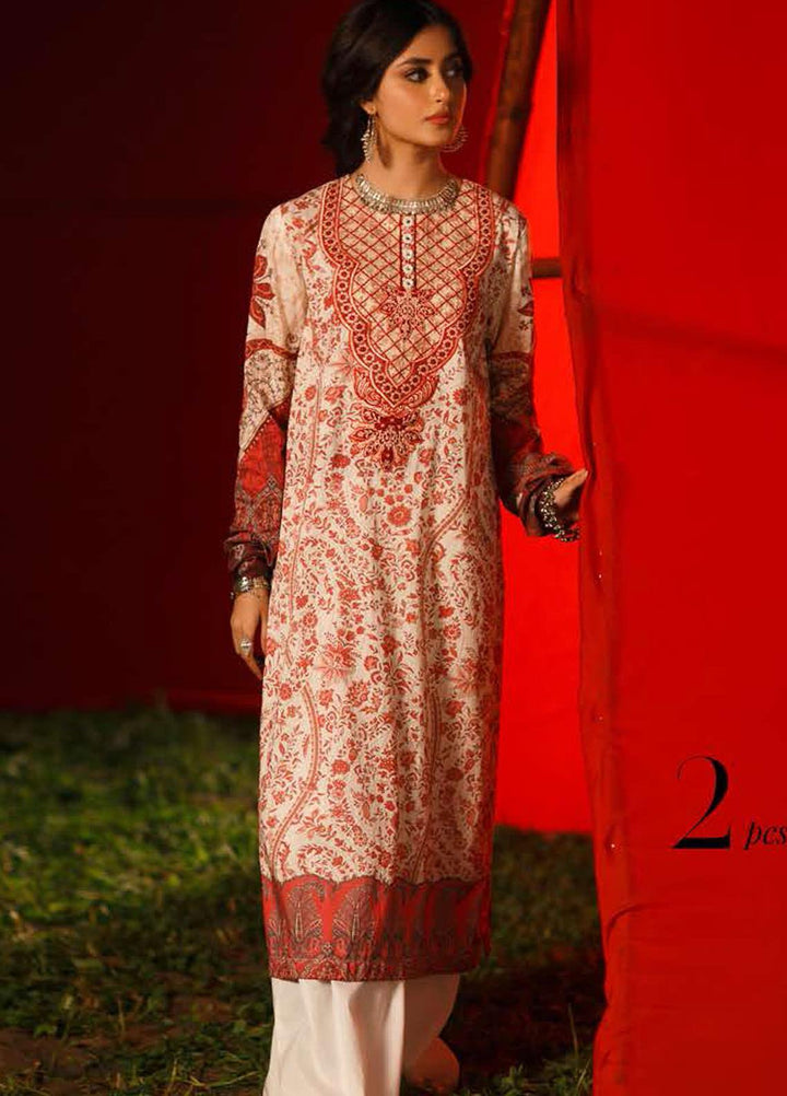 Tabeer by Cross Stitch Embroidered Lawn Suits Unstitched 2 Piece CS21T 24-GLIDED STITCH - Summer Collection