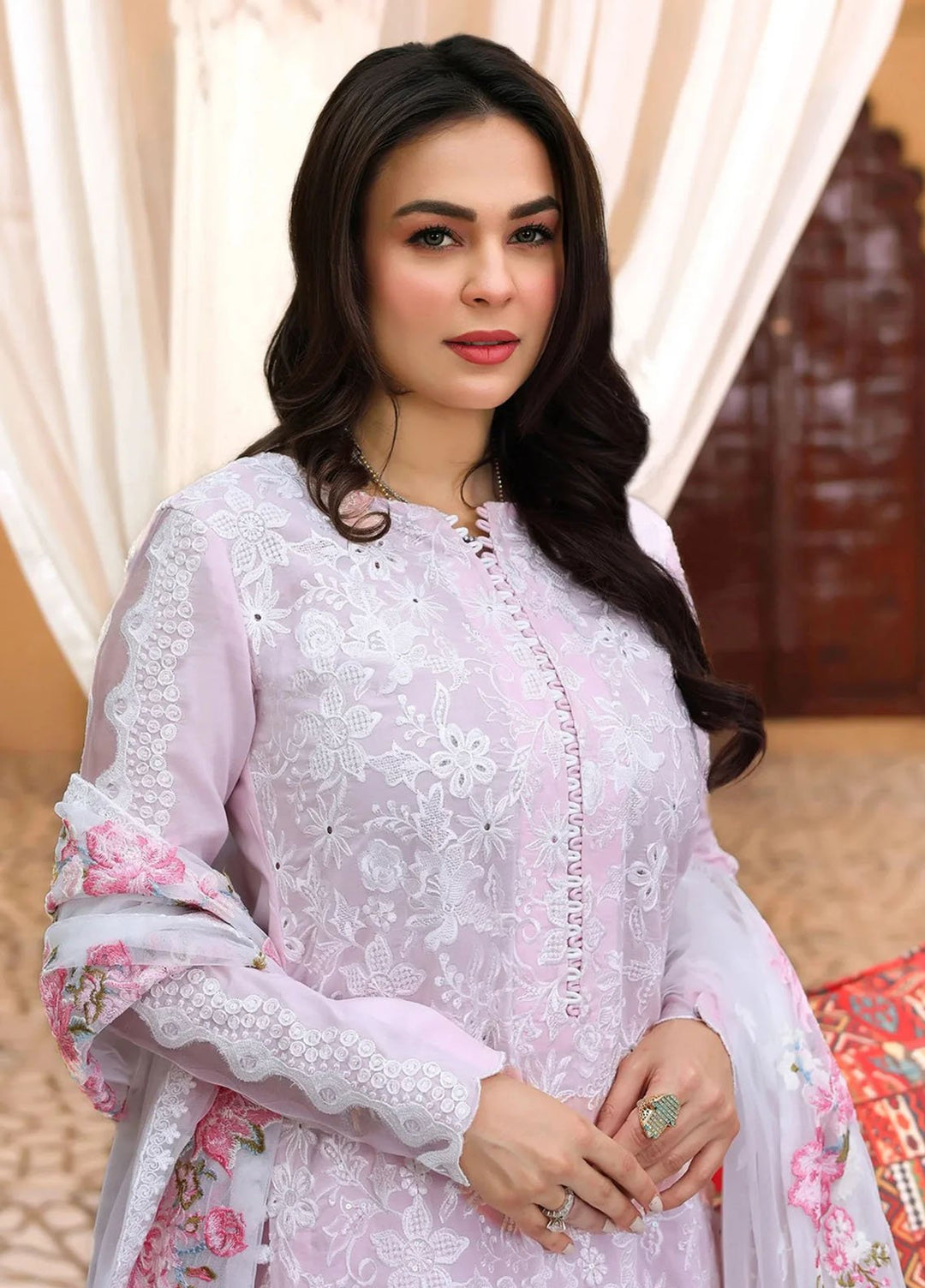 Tabeer by Mariam Malik London Pret Embroidered Lawn 3 Piece Suit Floret