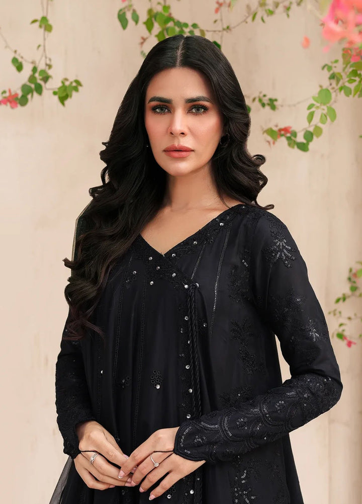 Tabeer by Mariam Malik London Pret Embroidered Lawn 3 Piece Suit Midnight Dream