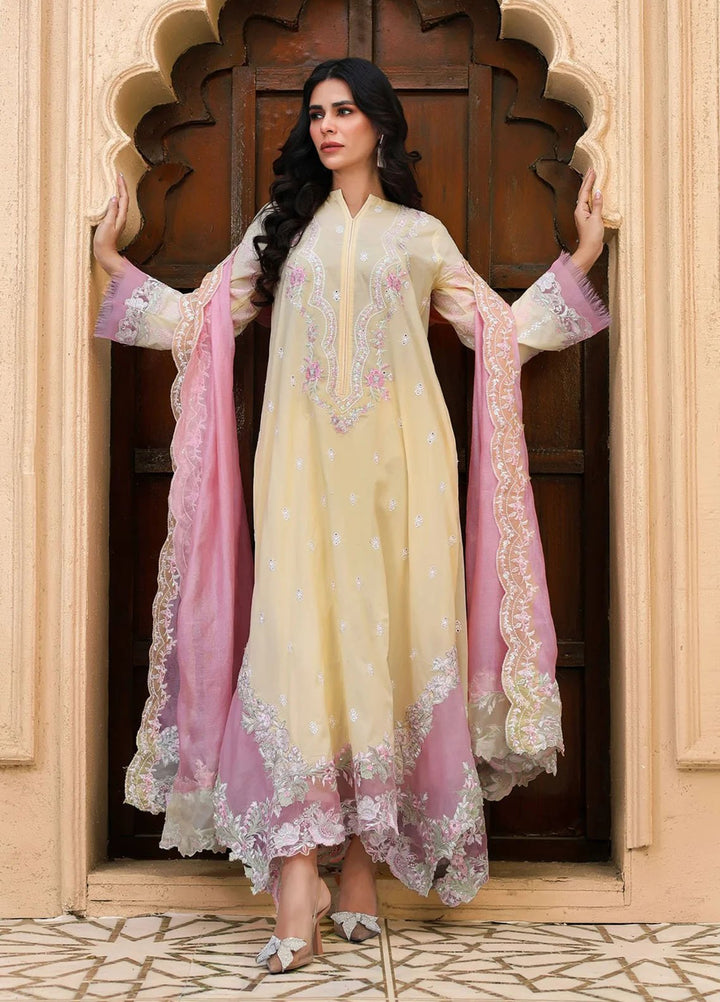 Tabeer by Mariam Malik London Pret Embroidered Lawn 3 Piece Suit Zynah