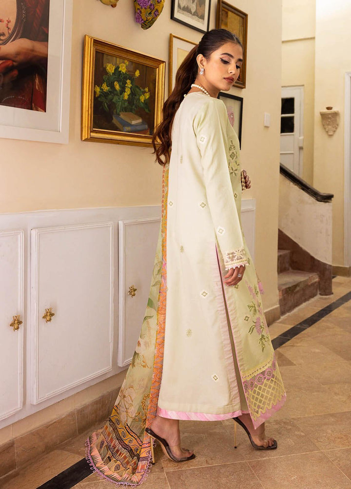 Tabeer By Roheenaz Embroidered Lawn Suits Unstitched 3 Piece RNZ23T RNZ23-02-B Celina - Summer Collection