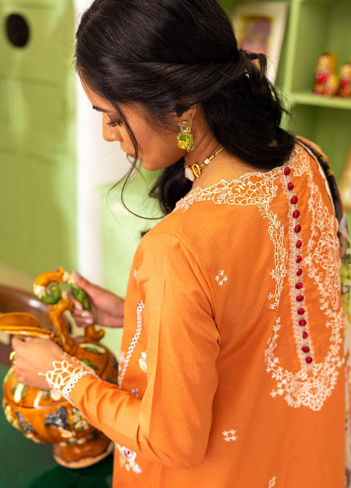 Tabeer By Roheenaz Embroidered Lawn Suits Unstitched 3 Piece RNZ23T RNZ23-03-B Faeza - Summer Collection