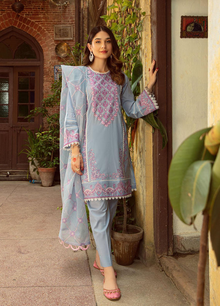 Shanyera Ready to Wear Embroidered Lawn 3 Piece Suit SHN22TB C1 - Imrozeh