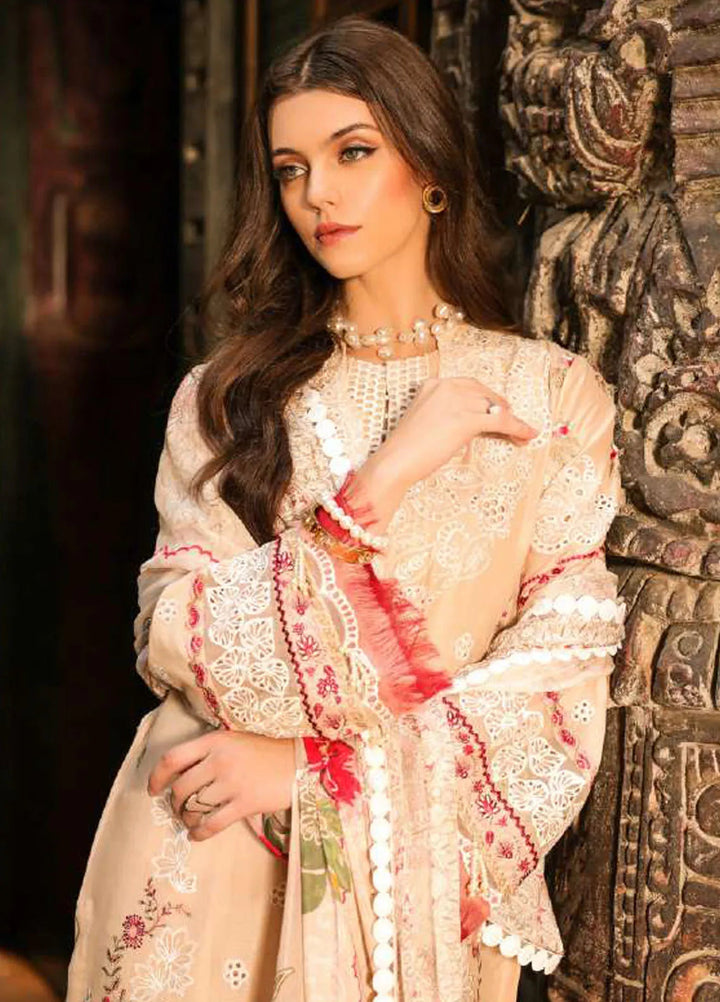 Tabeer Embroidered Lawn Suit Unstitched 3 Piece TBR24L D-04 - Summer Collection