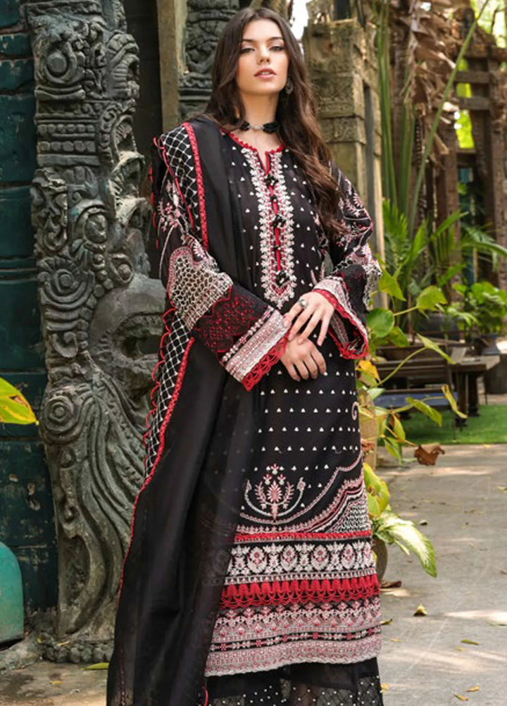 Tabeer Embroidered Lawn Suit Unstitched 3 Piece TBR24L D-10 - Summer Collection