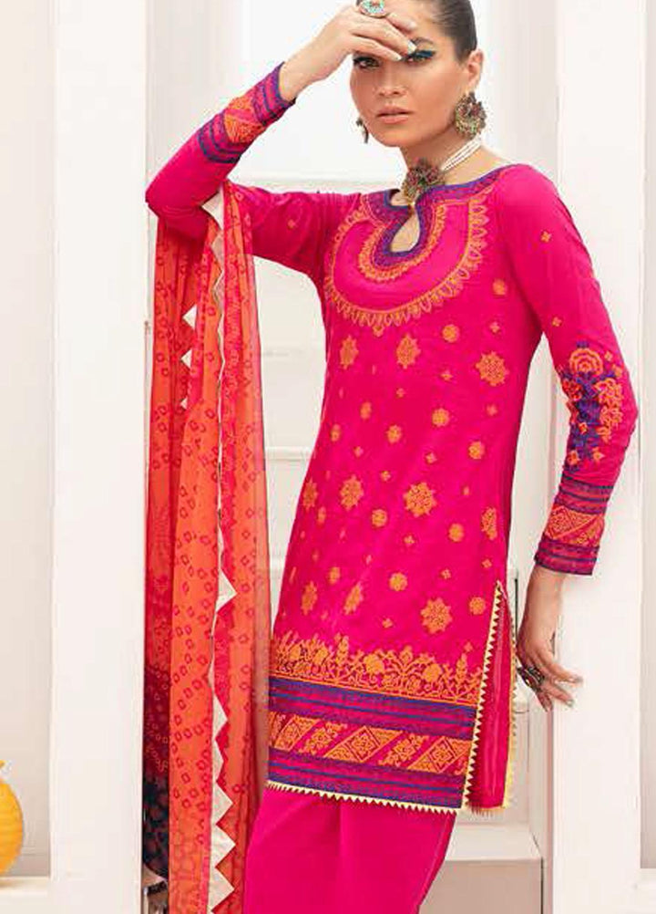 Tahra by Zainab Chottani Embroidered Lawn Suits Unstitched 3 Piece TZC21E 04 Ramineh - Festive Collection