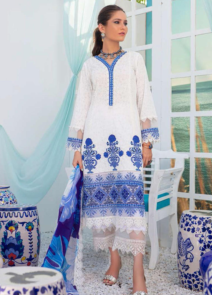 Tahra by Zainab Chottani Embroidered Lawn Suits Unstitched 3 Piece TZC21E 05 Alecia - Festive Collection