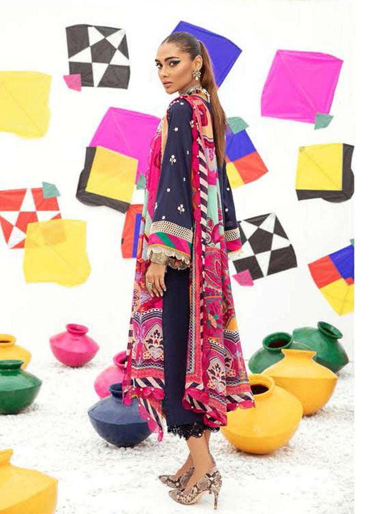 Tahra by Zainab Chottani Embroidered Lawn Suits Unstitched 3 Piece TZC21E 06 Irsia - Festive Collection