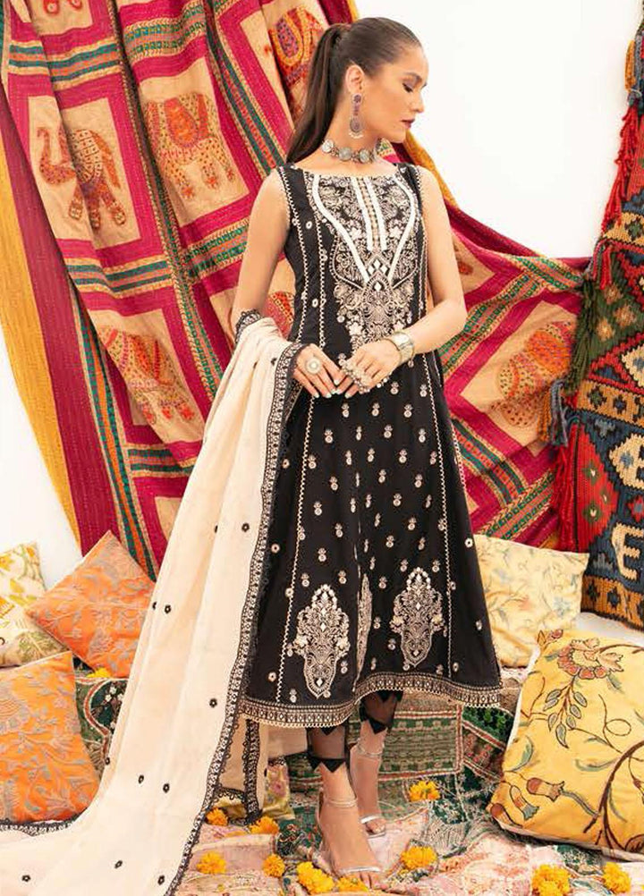 Tahra by Zainab Chottani Embroidered Lawn Suits Unstitched 3 Piece TZC21E 08 Lareen - Festive Collection