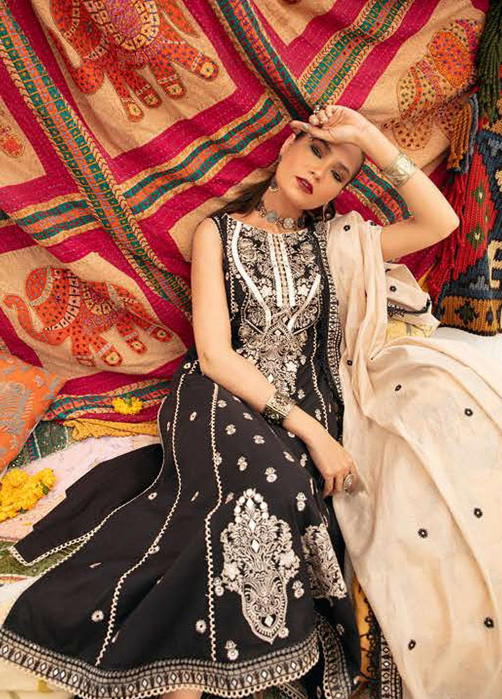 Tahra by Zainab Chottani Embroidered Lawn Suits Unstitched 3 Piece TZC21E 08 Lareen - Festive Collection