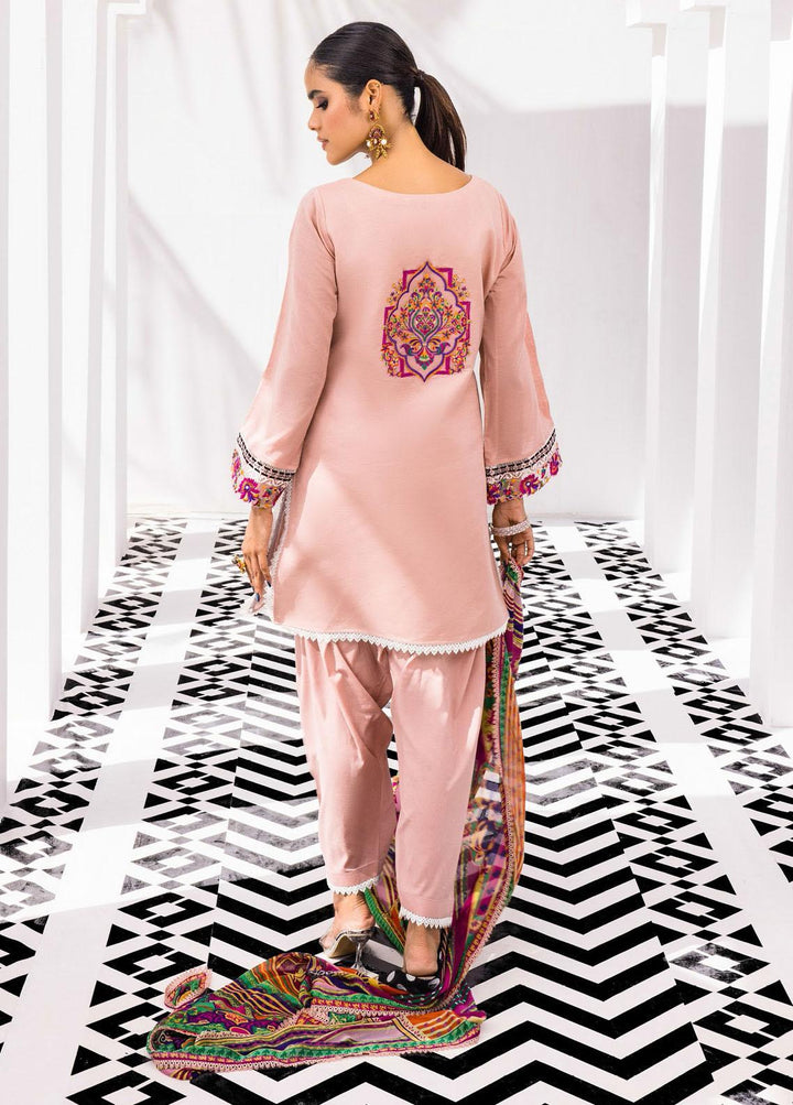 Tahra By Zainab Chottani Embroidered Lawn Suits Unstitched 3 Piece TZC22E 01 Floral Zest - Eid Collection