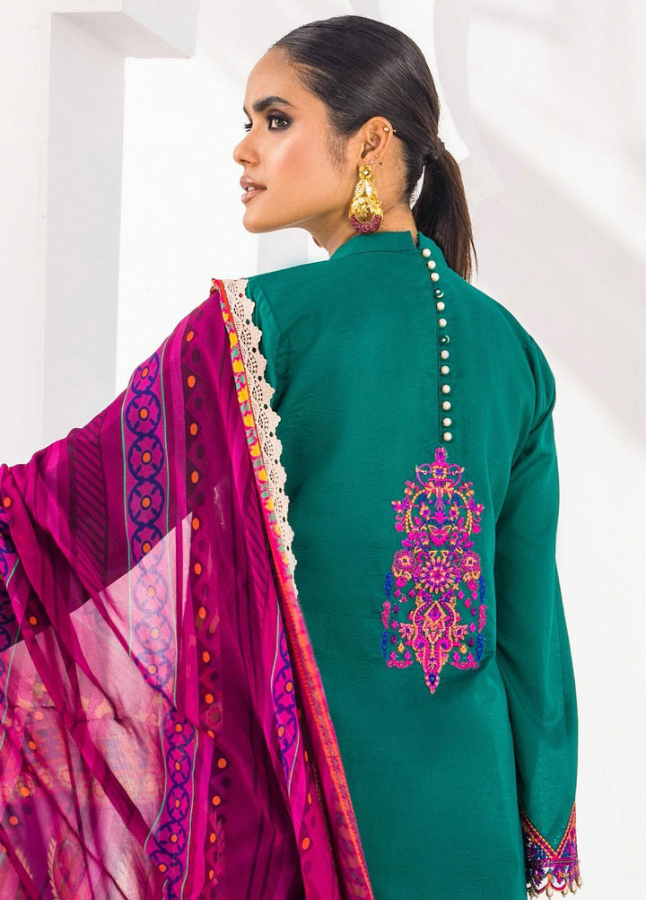 Tahra By Zainab Chottani Embroidered Lawn Suits Unstitched 3 Piece TZC22E 03 Crimson Breeze - Eid Collection