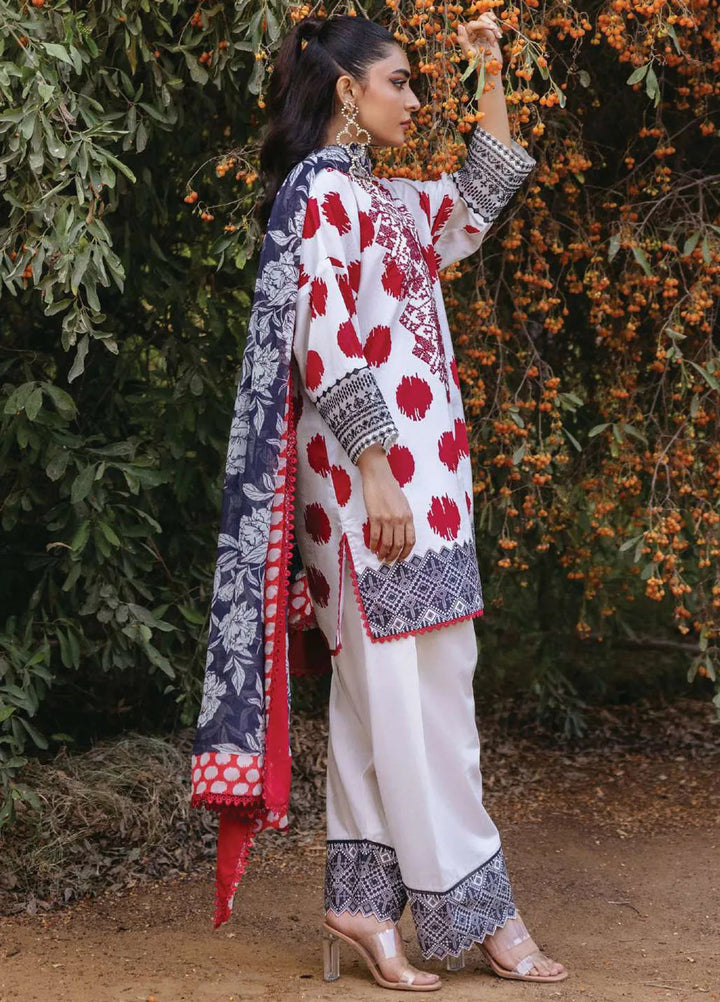 Tahra by Zainab Chottani Embroidered Lawn Suit Unstitched 3 Piece ZC24T 10A Freya - Summer Collection