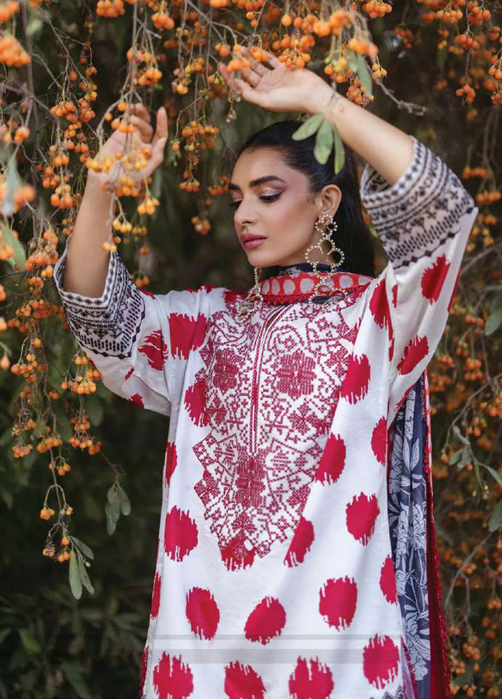Tahra by Zainab Chottani Embroidered Lawn Suit Unstitched 3 Piece ZC24T 10A Freya - Summer Collection