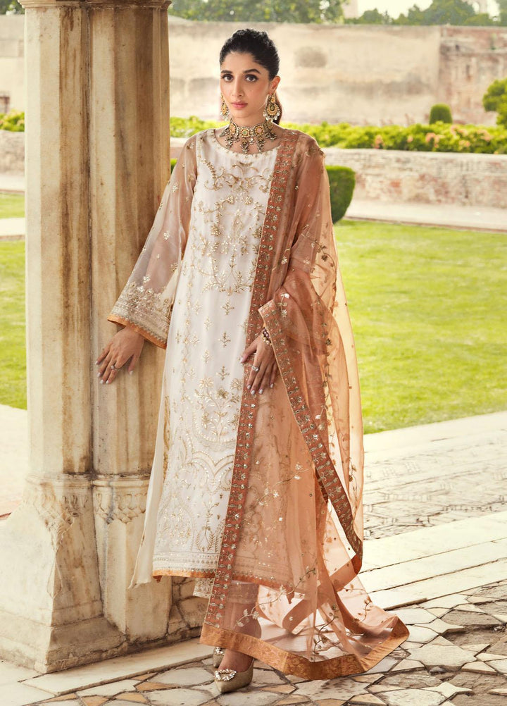 Tahra By Zainab Chottani Embroidered  Suits Unstitched 3 Piece TZC23LF D-04 Mumtaz - Luxury Festive Collection