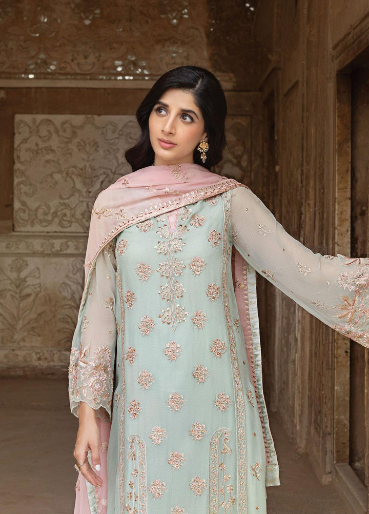 Tahra By Zainab Chottani Embroidered  Suits Unstitched 3 Piece TZC23LF D-05 Dilbar - Luxury Festive Collection
