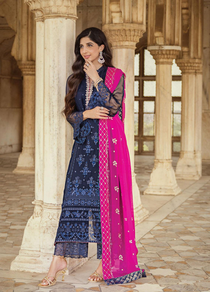 Tahra By Zainab Chottani Embroidered  Suits Unstitched 3 Piece TZC23LF D-09 Sultana - Luxury Festive Collection