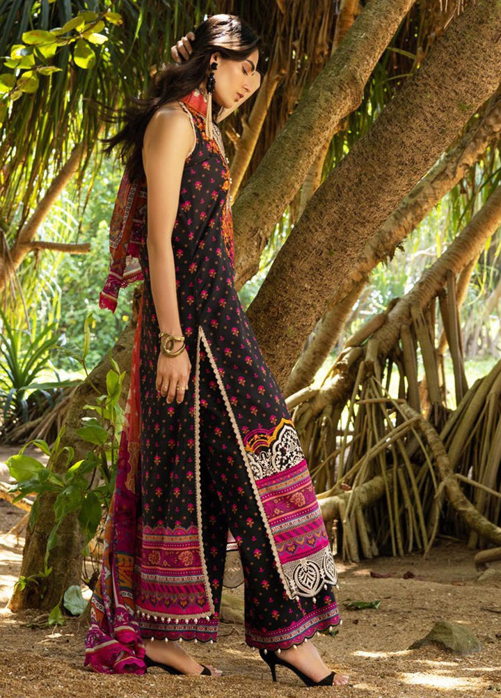 Tahra By Zainab Chottani Embroidered Lawn Suits Unstitched 3 Piece TZC22SS CORALINE 1A - Spring / Summer Collection