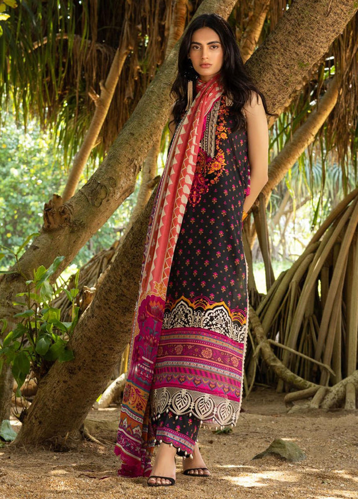 Tahra By Zainab Chottani Embroidered Lawn Suits Unstitched 3 Piece TZC22SS CORALINE 1A - Spring / Summer Collection