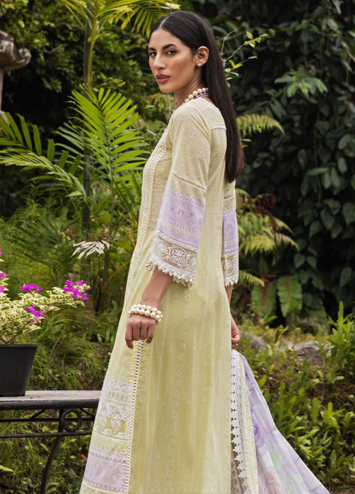 Tahra By Zainab Chottani Embroidered Lawn Suits Unstitched 3 Piece TZC22SS POPPY PETALS 6B - Spring / Summer Collection