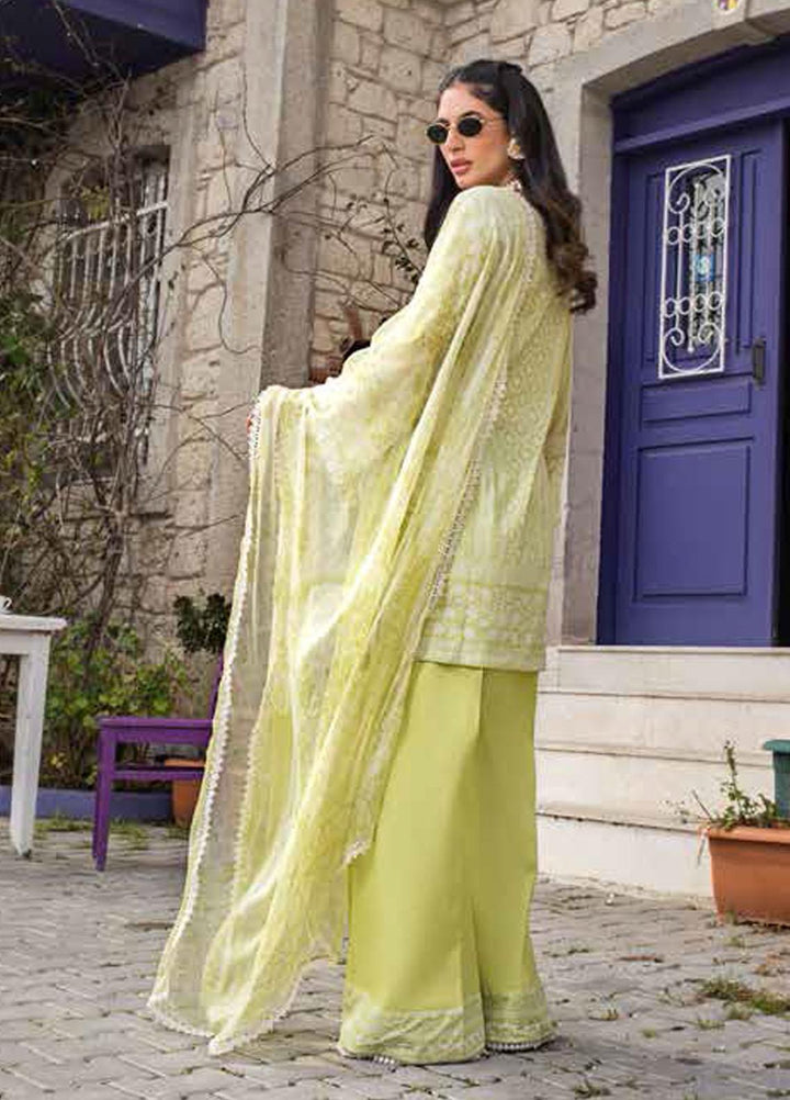 Tahra by Zainab Chottani Embroidered Lawn Suits Unstitched 3 Piece TZC21L 1A SUMMER FIZZ - Summer Collection