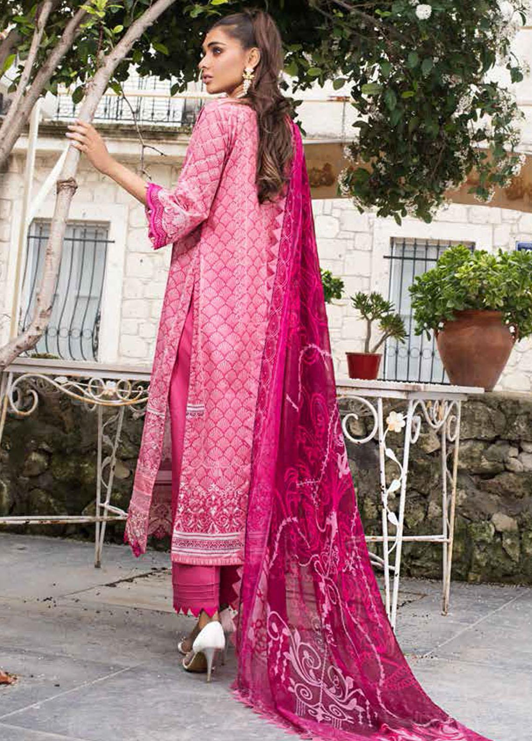 Tahra by Zainab Chottani Embroidered Lawn Suits Unstitched 3 Piece TZC21L 8B SUMMER GLORY - Summer Collection
