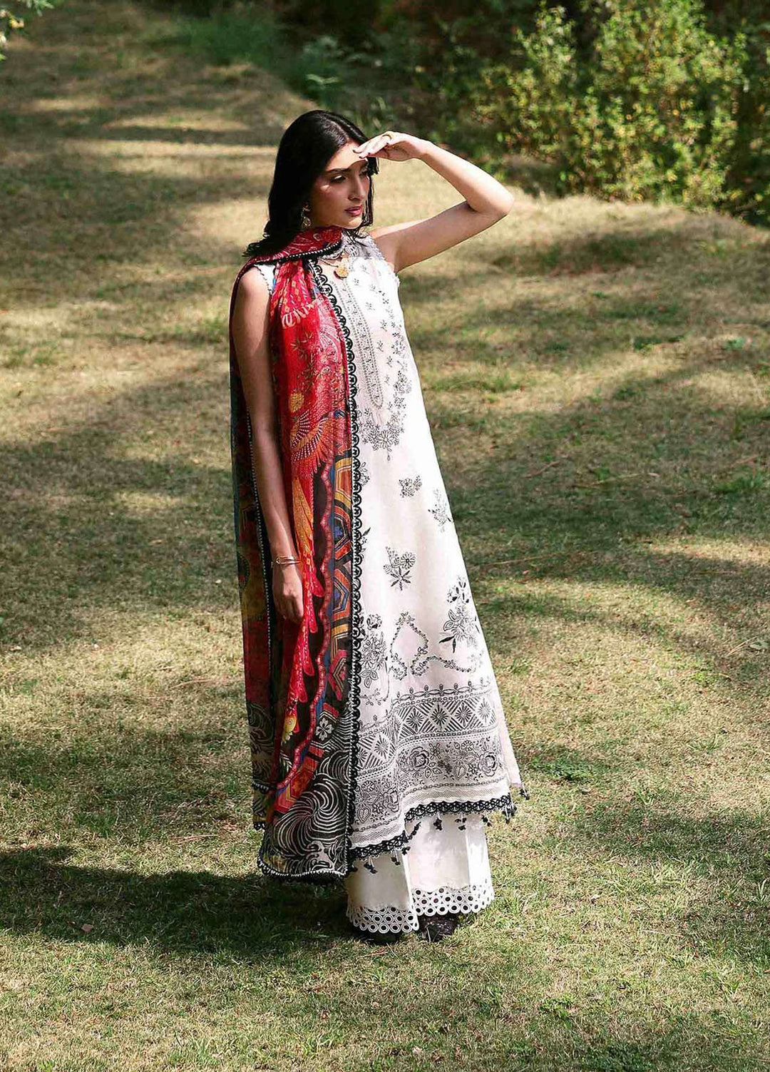 Talia by Republic Womenswear Embroidered Lawn Suits Unstitched 3 Piece RW25TL D-1 B Lunara - Summer Collection