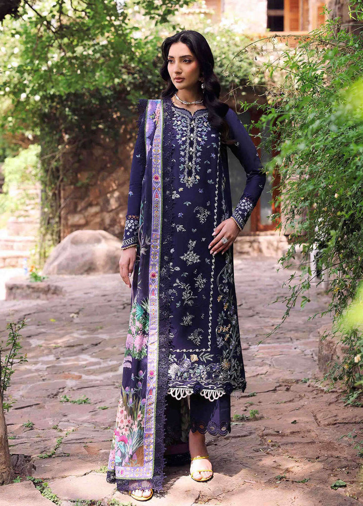 Talia by Republic Womenswear Embroidered Lawn Suits Unstitched 3 Piece RW25TL D-3 B Saia - Summer Collection